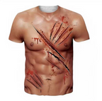 Funny 3D Illusion Graphic Tee