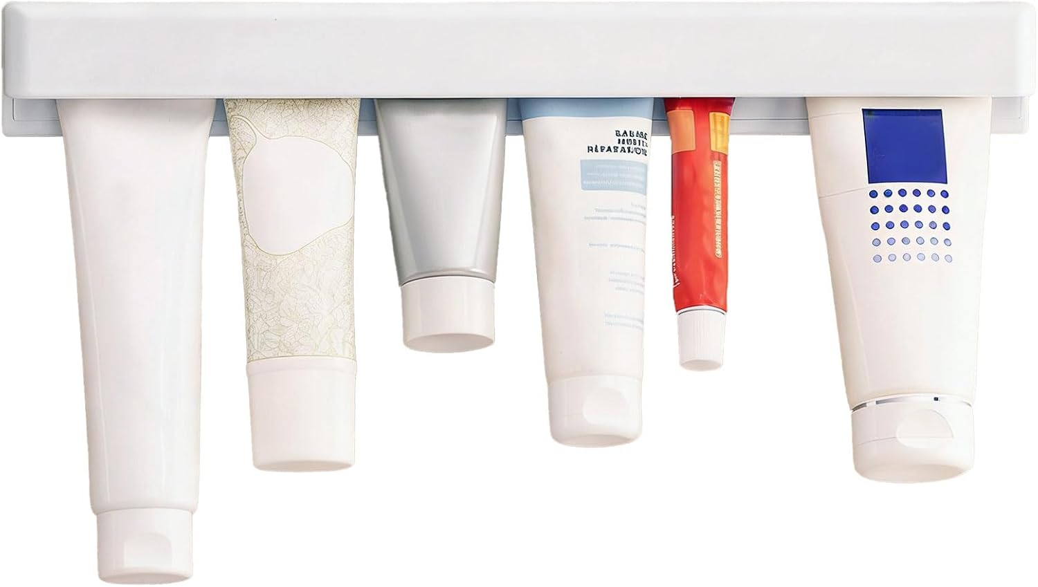 No-Drill Toothpaste Tube Holder