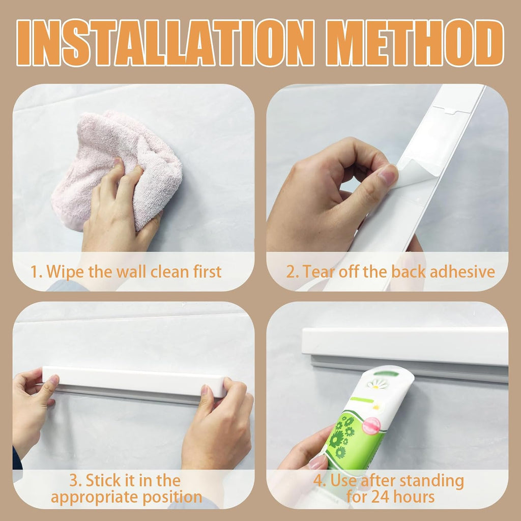 No-Drill Toothpaste Tube Holder