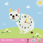 Personalized Pet Portrait Wall Clock