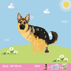 Personalized Pet Portrait Wall Clock