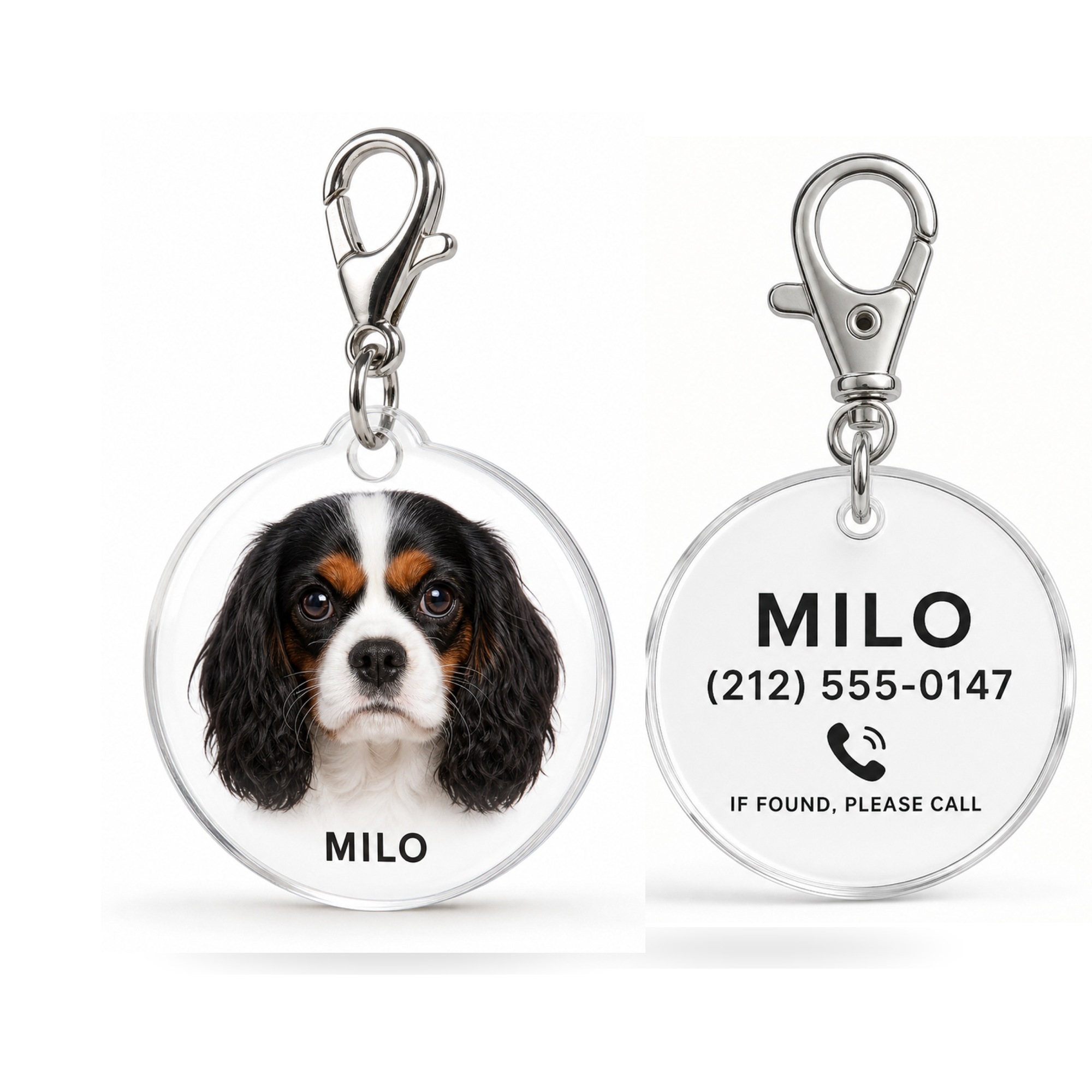 Custom Acrylic Pet ID Tag