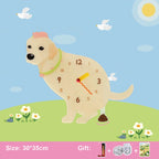 Personalized Pet Portrait Wall Clock