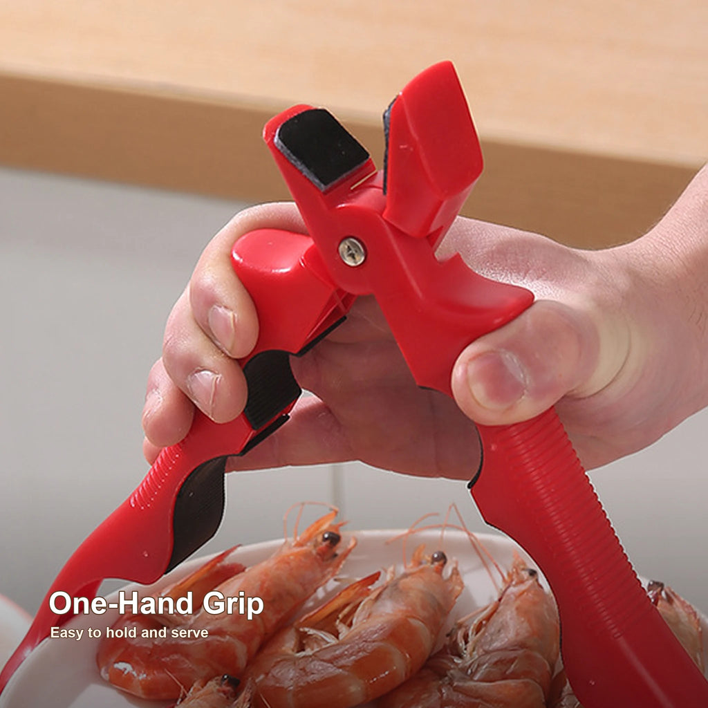 3-in-1 Heat-Resistant Bowl Tongs