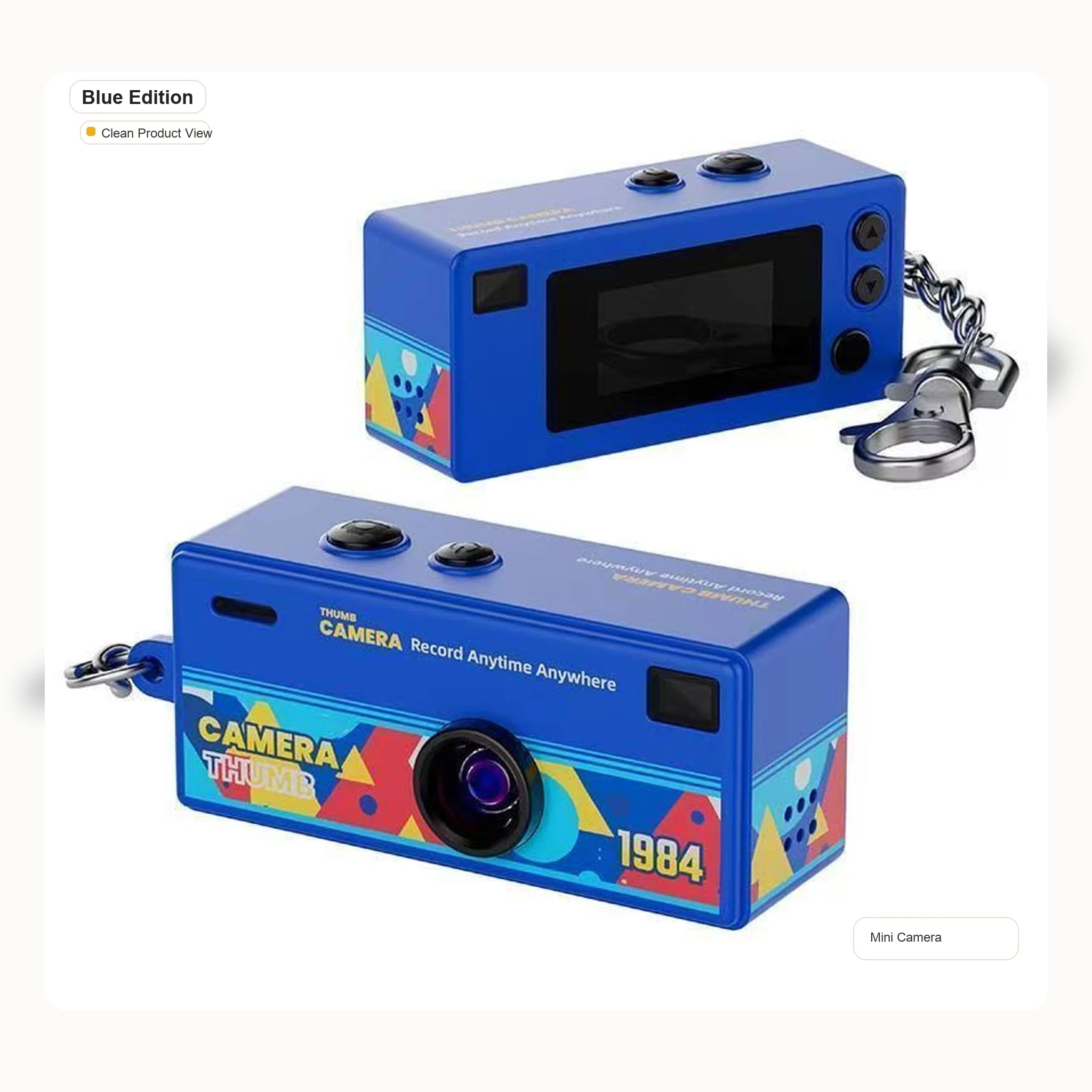 Mini CCD Keychain Camera