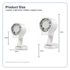 Mini Magnetic Foldable Phone Fan