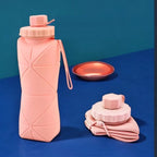 Portable Foldable Silicone Water Bottle