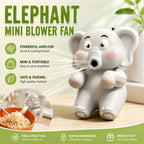 Cute Animal Clip-On Mug Fan