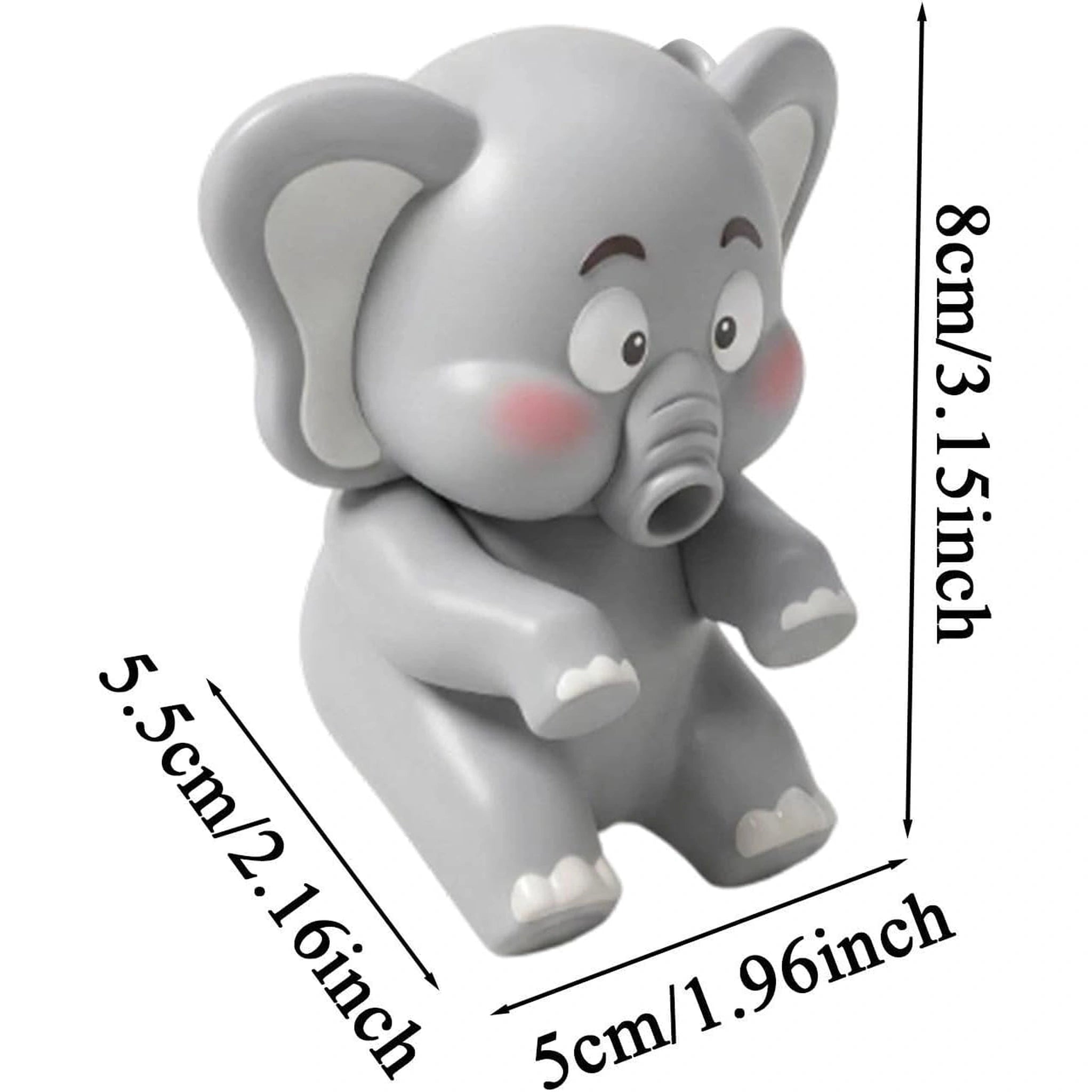 Cute Animal Clip-On Mug Fan