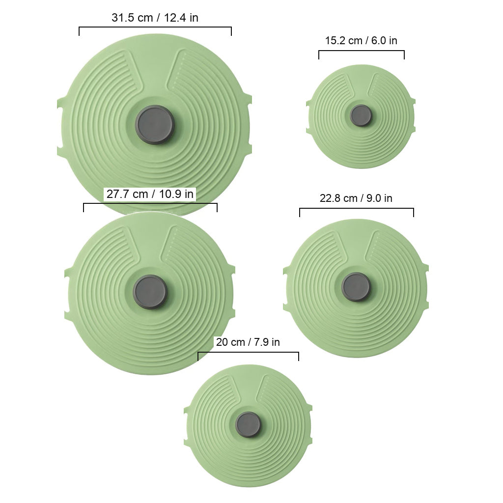 Silicone Stretch Lids & Splatter Guard